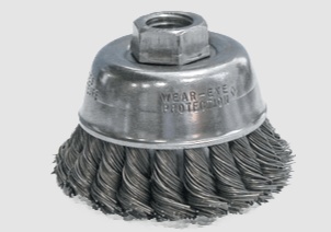 Picture of CGW "Camel" Abrasive 2-3/4 Cupknt 014 5/8-11Ah Wire Cup Brush